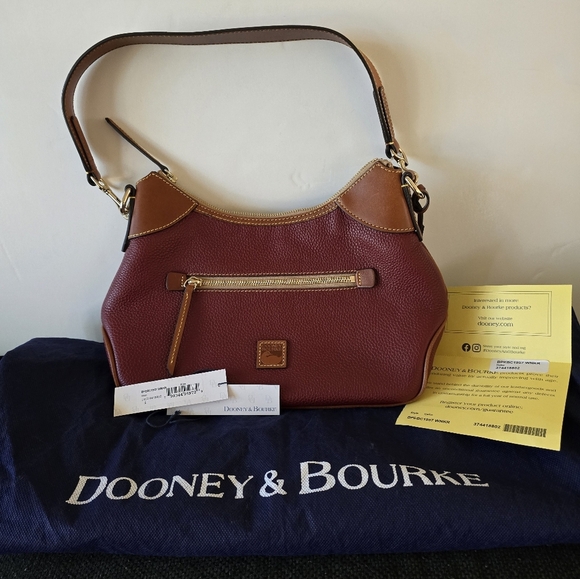 Dooney and Bourke Pebble Grain leather Hobo - Picture 13 of 17